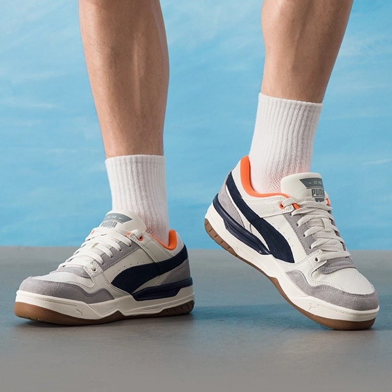 PUMA彪马男鞋女鞋2025秋季新款潮流拼接色鞋面休闲板鞋400214,淘宝优惠券,粉丝福利购,淘宝优惠卷