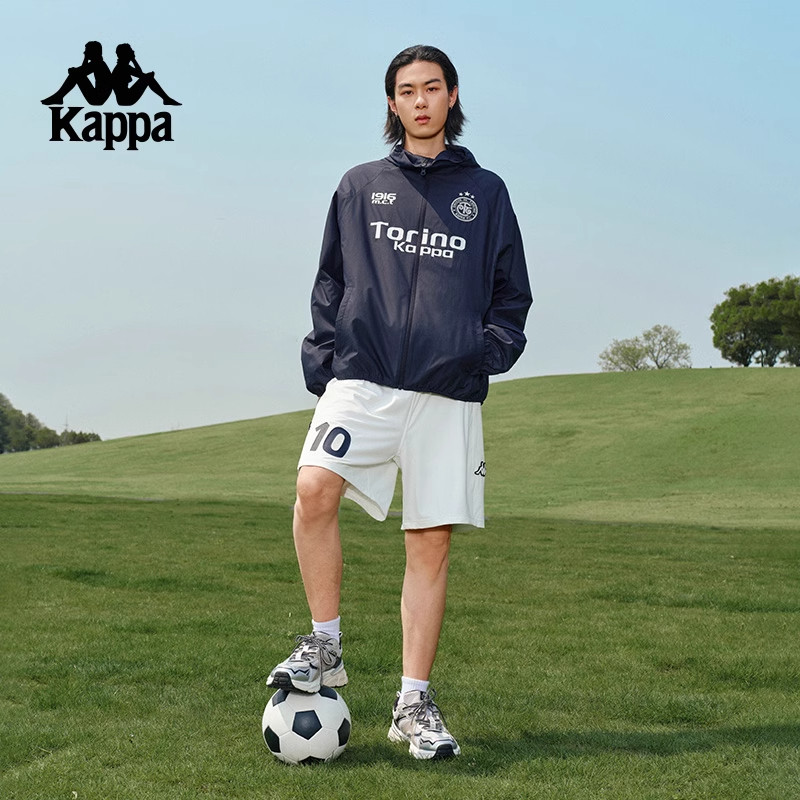 Kappa Kappa simple and versatile windproof coat