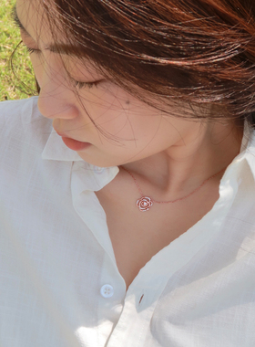 「玫瑰的故事」Kimai玫瑰项链