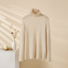 Chunzhu genuine 100% cashmere pullover sweater pile-up collar women's cashmere sweater knitted base shirt long sleeve small shirt