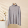 Chunzhu genuine 100% cashmere pullover sweater pile-up collar women's cashmere sweater knitted base shirt long sleeve small shirt