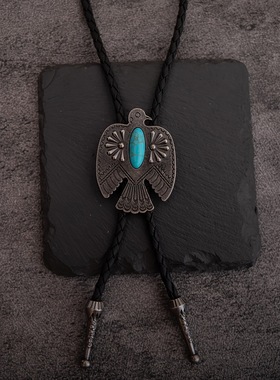 和平鸽波洛领带欧美风