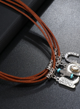 西部牛仔风项链WesternNecklace