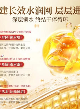 白云山润肤乳秋冬季节皮肤干燥干痒手脚干裂起皮全身保湿滋润肤乳