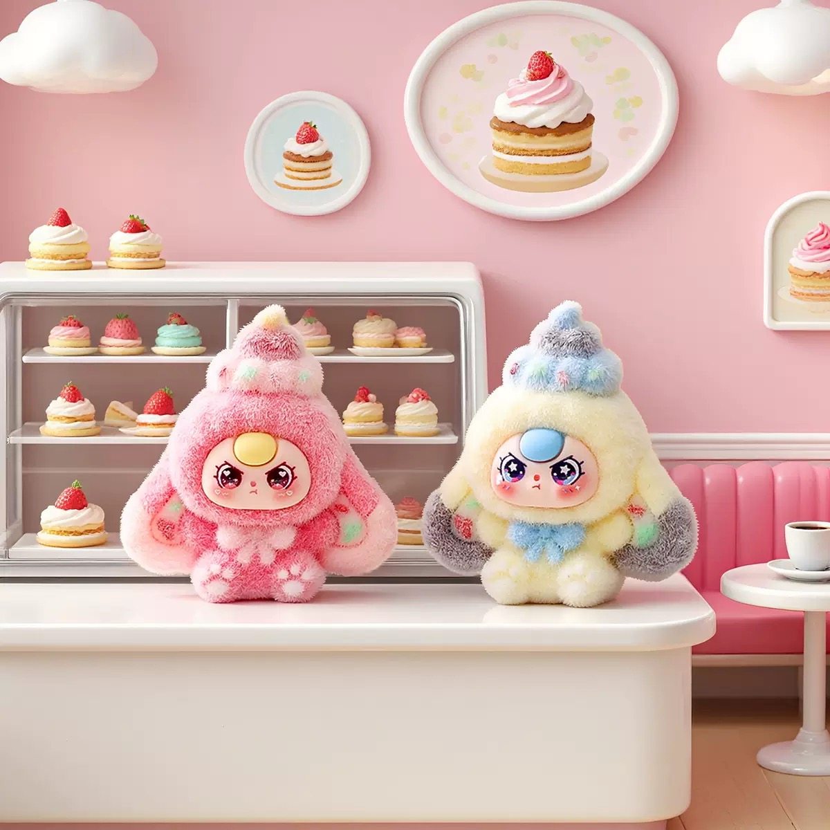 植绒甜点娃娃萌粒摆件可爱卡通桌面装饰品潮玩公仔创意小礼品批发,淘宝优惠券,粉丝福利购,淘宝优惠卷