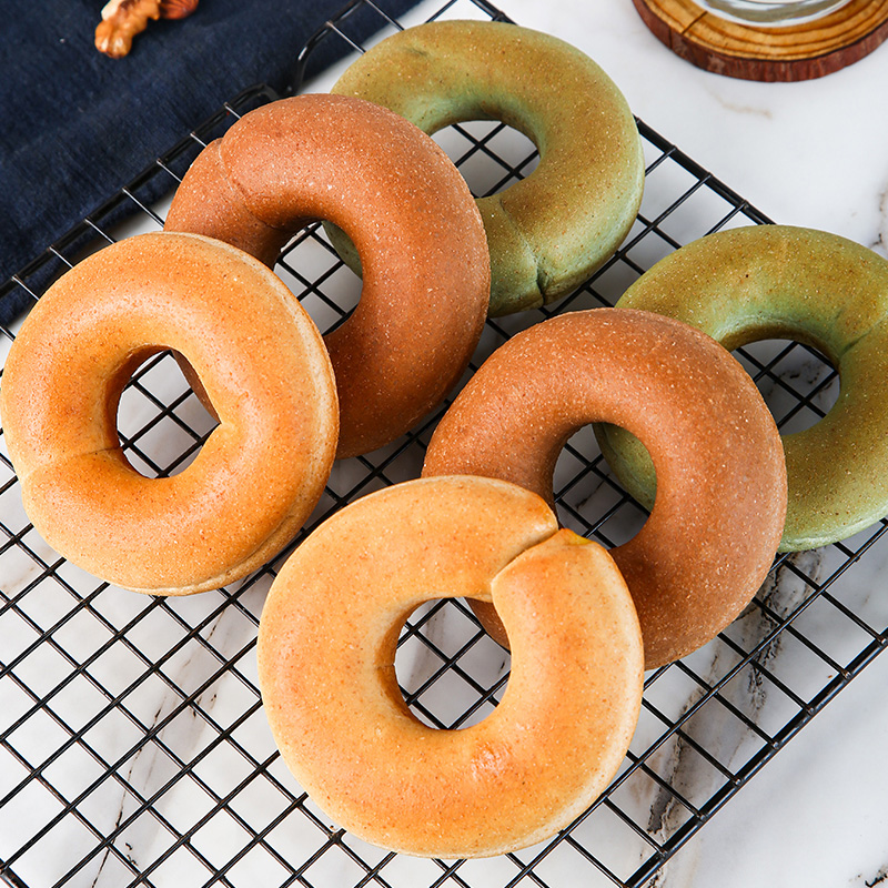 【全麦贝果面包】0添