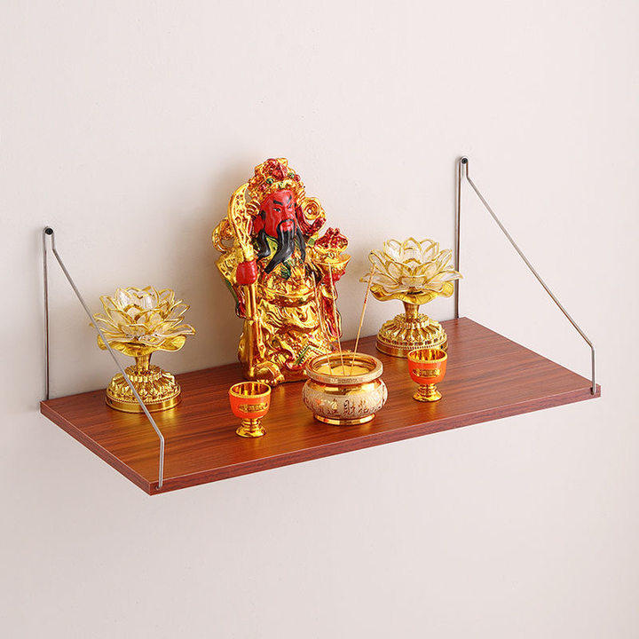 神龛佛龛壁挂供奉台实木现代关公财神爷牌位架子墙壁挂式吊柜,淘宝优惠券,粉丝福利购,淘宝优惠卷