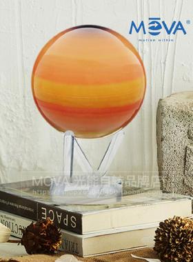 美国mova黑科技自转地球仪星球模型木星行星悬浮小玩意天体摆件