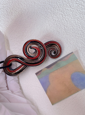 原创！音符琉璃项链璎珞项链复古中古项链颈链古风锁骨链吊坠挂绳