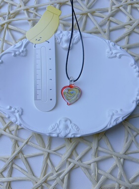 Y7新品!原创设计琉璃项链艺术风秋冬百搭不撞款小众ins风不掉色