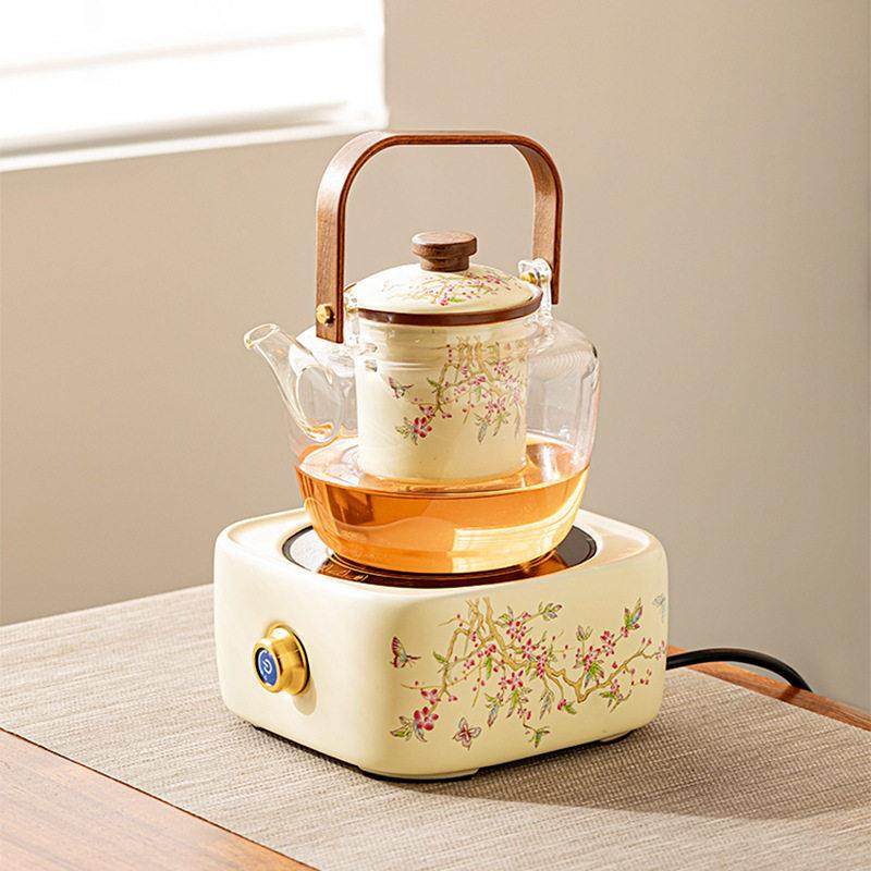 女士养生壶电陶炉子家用加厚玻璃水壶耐高温煮茶壶茶水分离煮茶器,淘宝优惠券,粉丝福利购,淘宝优惠卷