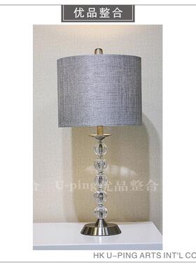 人气新古典台灯简约现代卧室床头柜装饰摆件样板房家居饰品ZH1207