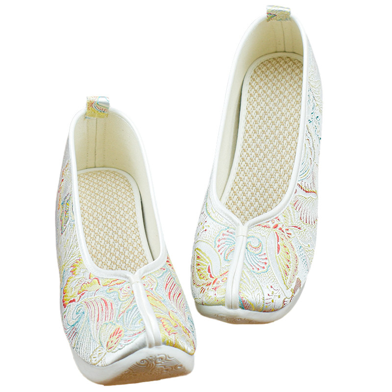 锦袍仙登云履配鞋汉服鞋子女增高古风古装翘头履明制布鞋厚底原创,淘宝优惠券,粉丝福利购,淘宝优惠卷