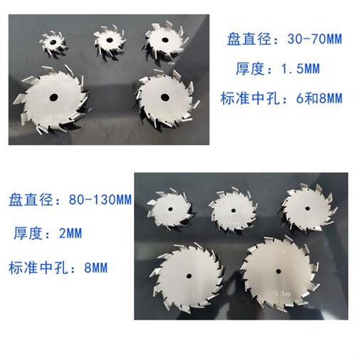 304不锈钢分散盘搅拌杆电动搅拌器涂料分散机叶轮锯齿分散片-图1