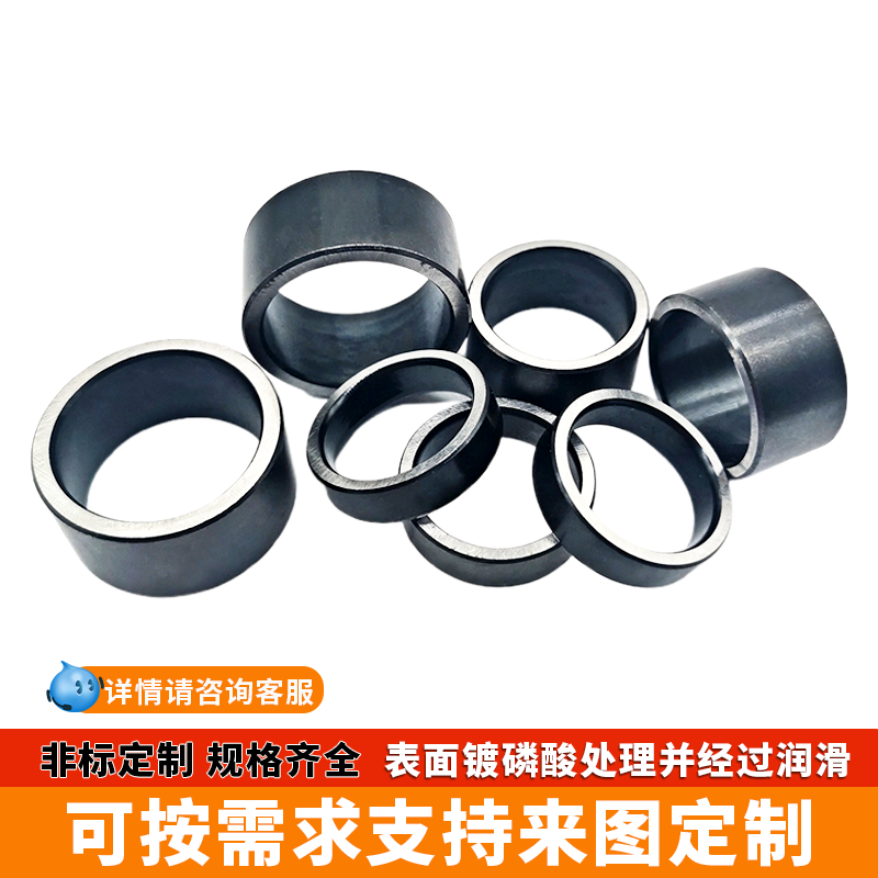 定制精车精磨挡圈垫圈轴承隔套间隔环支撑座隔圈衬套调整环钢套 - 图2