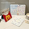 Cute desktop makeup mirror, standable folding mirror