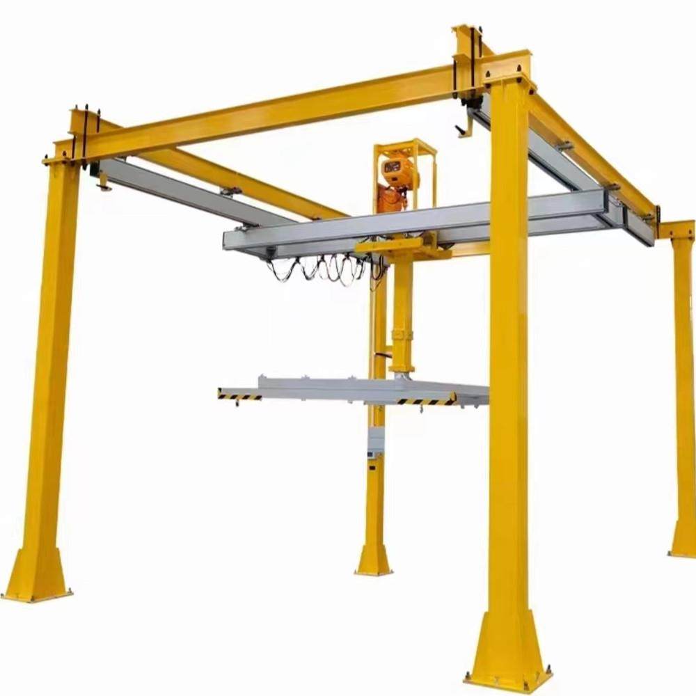 龙门式柔性KBK桁架轨道起重机轻型铝合金导轨吊行车厂房行吊安装,淘宝优惠券,粉丝福利购,淘宝优惠卷