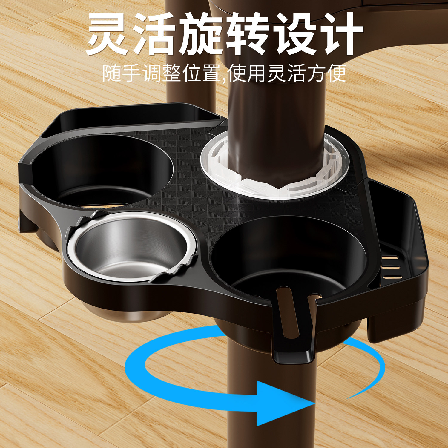 棋牌室专用麻将机茶几旋转烟灰缸麻将桌腿茶水架通用可移动小桌子,淘宝优惠券,粉丝福利购,淘宝优惠卷