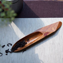Hantang (hantang) black purple sandalwood tea spoon tea spoon tea spoon tea spoon tea shovel tea while kungfu solid wood tea