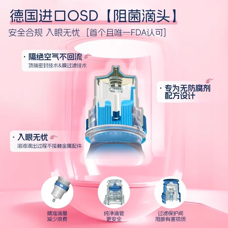 艾康舒润滑液透气角膜塑形镜接触镜无防腐剂隐形眼镜润滑液10ml,淘宝优惠券,粉丝福利购,淘宝优惠卷