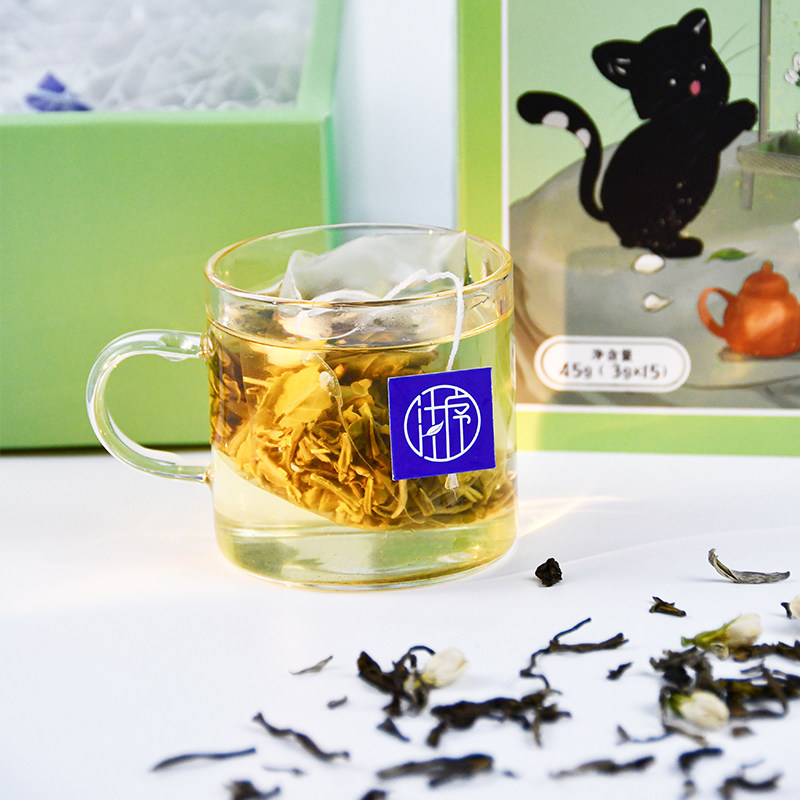 浙序的茶 茉莉花茶 组合花茶无糖绿茶男女茉莉绿茶袋泡茶养生茶包,淘宝优惠券,粉丝福利购,淘宝优惠卷