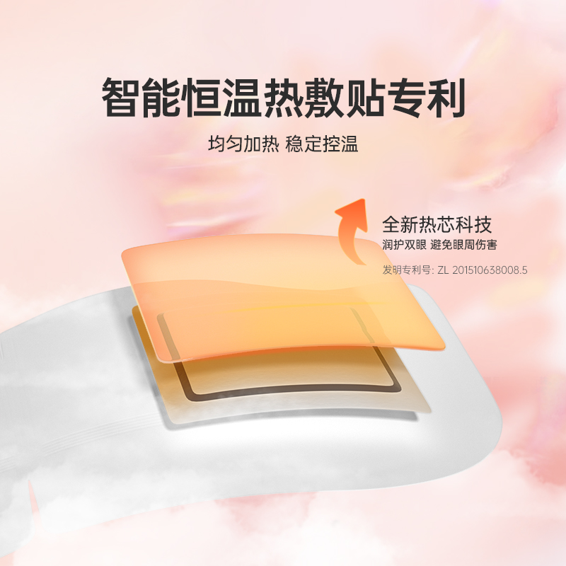 超亚热敷蒸汽眼罩舒缓眼疲劳睡眠遮光专用护眼贴发热蒸手加热眼罩