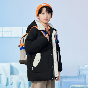 【太阳雪人】儿童加厚新款鸭绒羽绒服外套