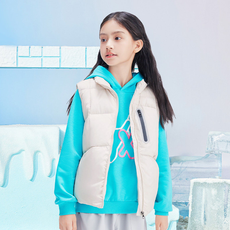 【太阳雪人秋冬童装】儿童泡芙羽绒马甲外穿背心秋冬款男女童坎肩,淘宝优惠券,粉丝福利购,淘宝优惠卷