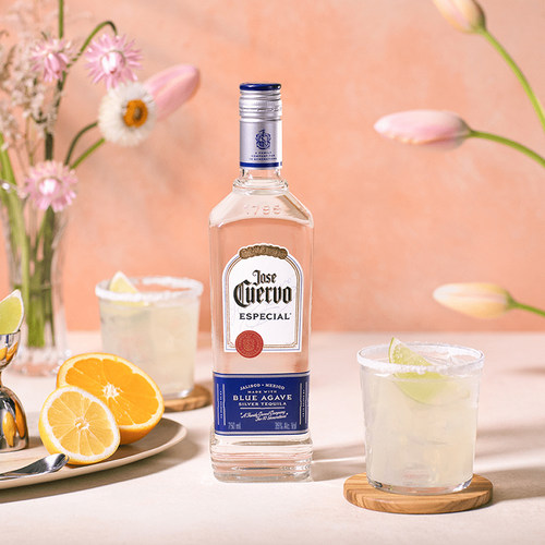 【官旗正品】豪帅快活银标龙舌兰酒墨西哥进口基酒日出鸡尾酒调酒 - 图0