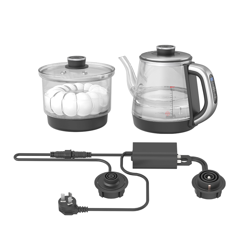 全太太烧水壶全自动底部手柄上水消毒锅茶台泡茶专用双孔嵌入式 - 图3