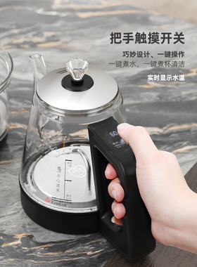 全太太双孔嵌入式电热烧水壶
