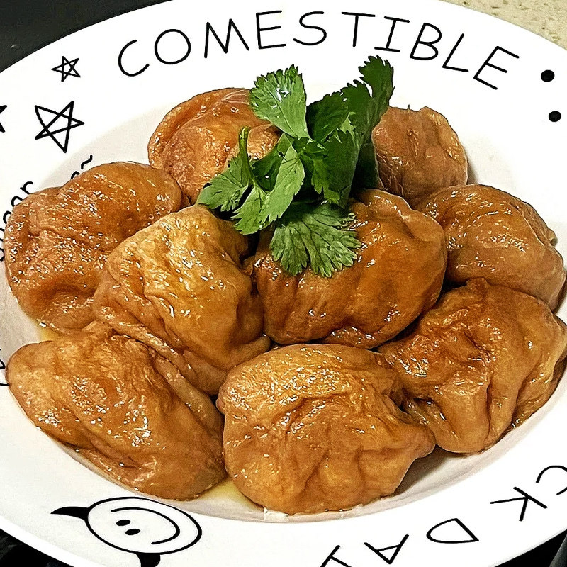 黑猪肉清水油面筋塞肉猪肉肉丸猪肉圆速冻食品下酒菜上海特产美食,淘宝优惠券,粉丝福利购,淘宝优惠卷