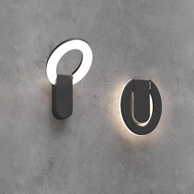 led防水壁灯可旋转庭院灯户外别墅照明灯阳台大门可折叠围墙室外,淘宝优惠券,粉丝福利购,淘宝优惠卷