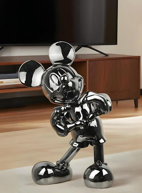 轻奢网红比心米奇公仔摆件