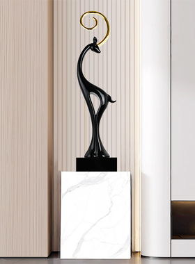 福禄双全鹿摆件乔迁新居礼物