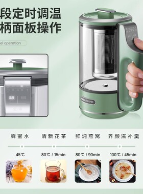 摩飞迷你养生壶多功能烧水壶