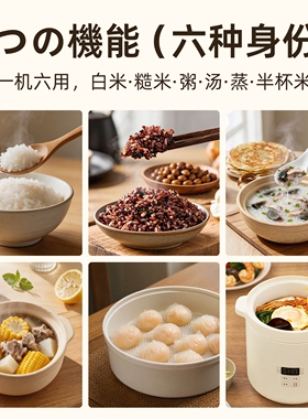 BRUNO第二代迷你电饭煲