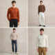 POLOWALK men's round neck wool shirt