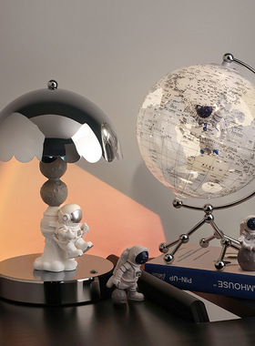 贝汉美宇航员小夜灯轻奢高级感酒柜电视柜卧室床头灯女生生日礼物