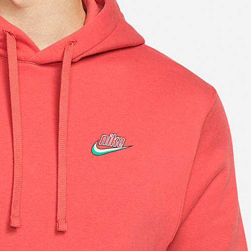 Nike/耐克正品KEEP IT CLEAN男子运动连帽套头卫衣DM2200-605 - 图0