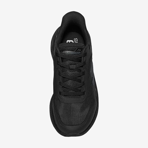 Skechers斯凯奇正品MEN'S GO男款护膝缓震透气跑步鞋221141-BBK - 图1