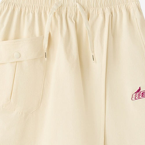 Skechers斯凯奇正品儿童款系带柔软透气休闲短裤L326G019-01PJ - 图2
