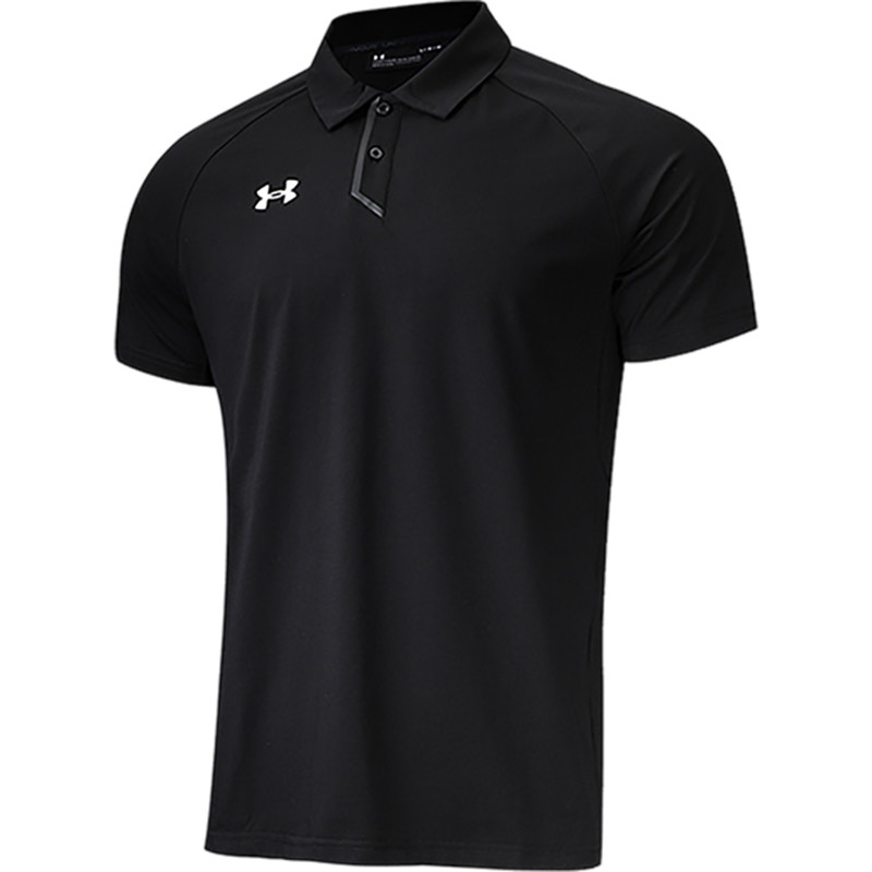 UA/安德玛正品运动男士针织宽松针织翻领短袖POLO衫22500515-001,淘宝优惠券,粉丝福利购,淘宝优惠卷