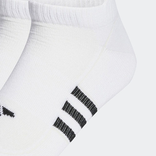 Adidas/阿迪达斯正品新款短筒三双装透气男女运动袜子HT3440 - 图2