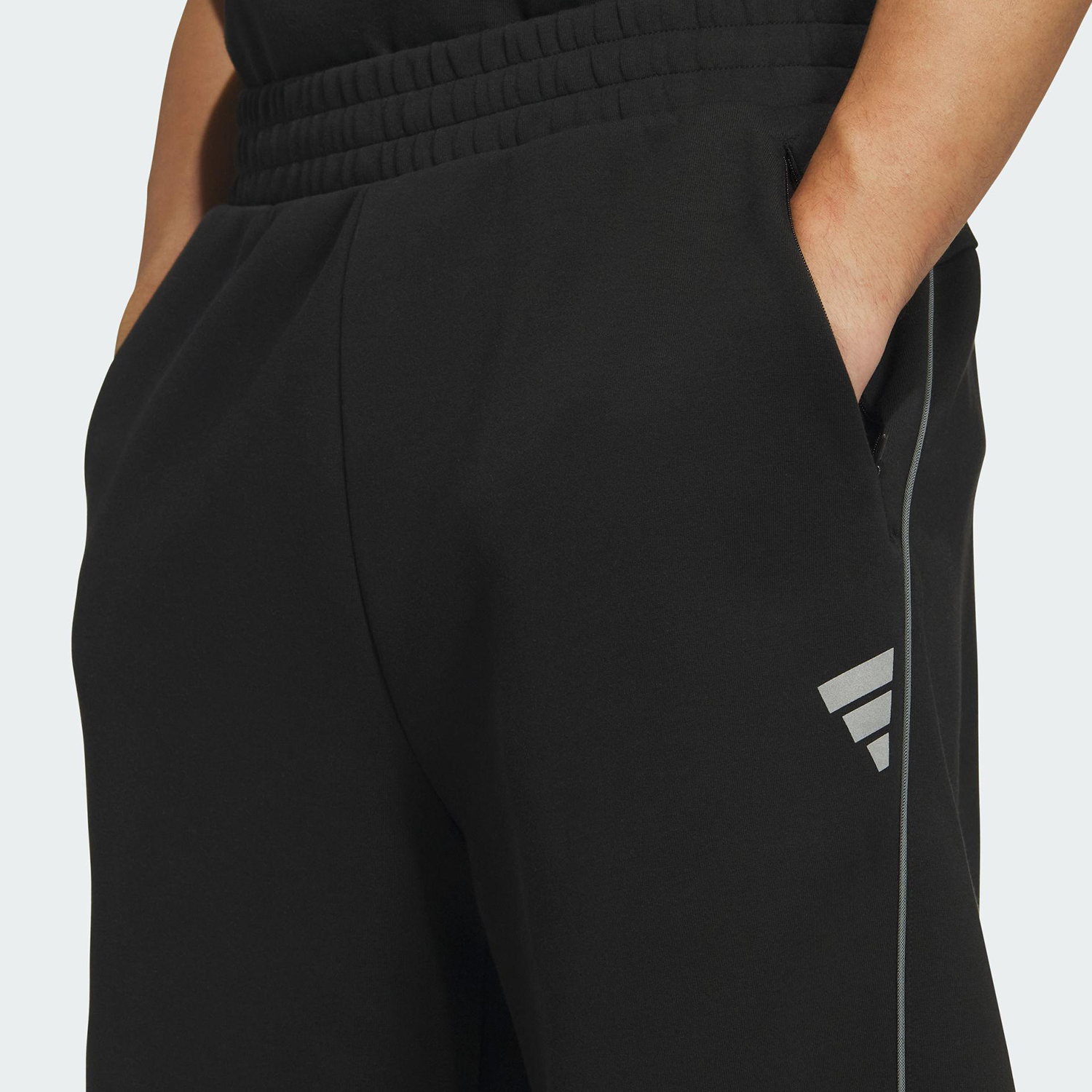 Adidas/阿迪达斯正品FOS M DK PNT2男士针织宽松运动长裤KS0054 - 图2