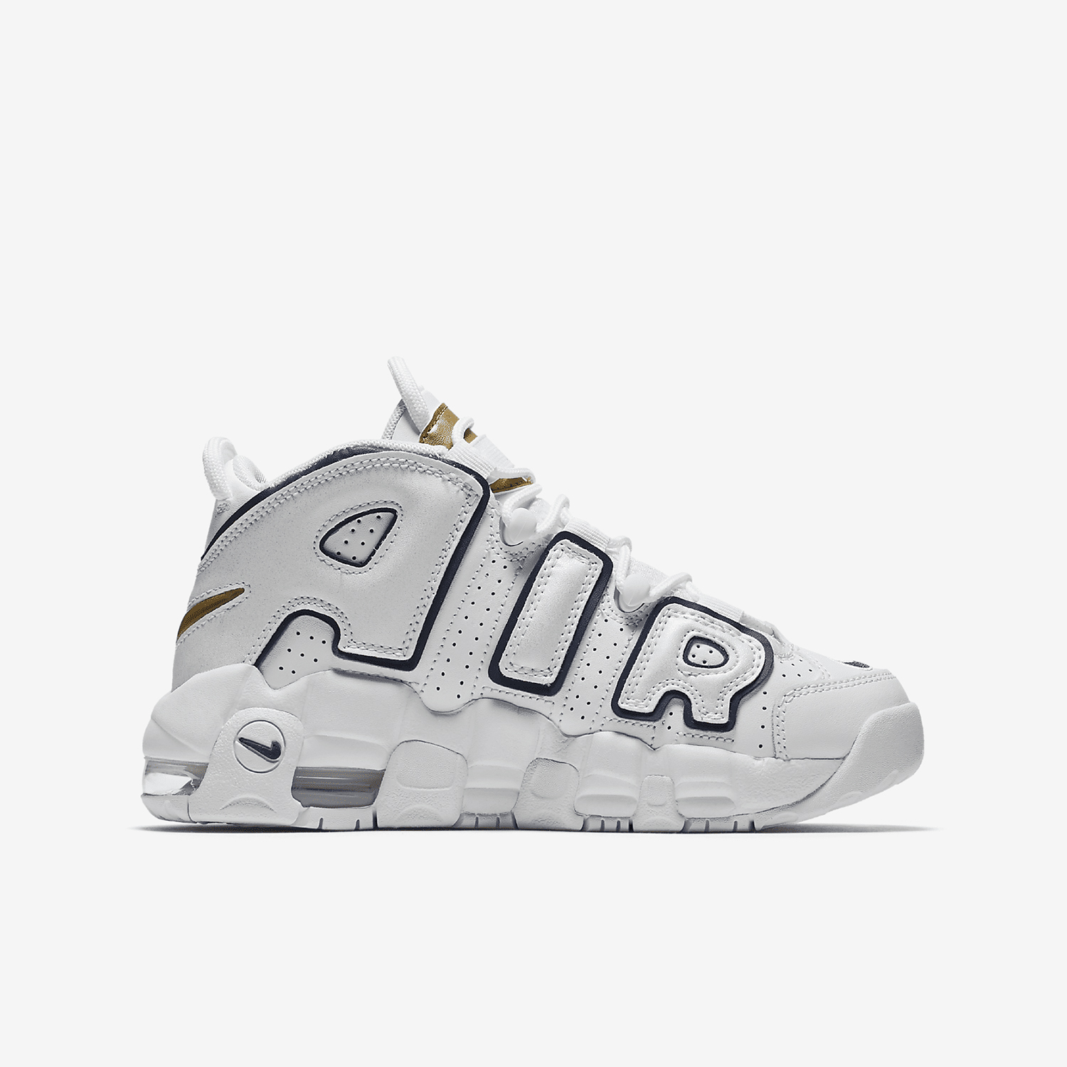 Nike/耐克正品新款GS女子大童轻缓透气运动篮球鞋415082-109 - 图2