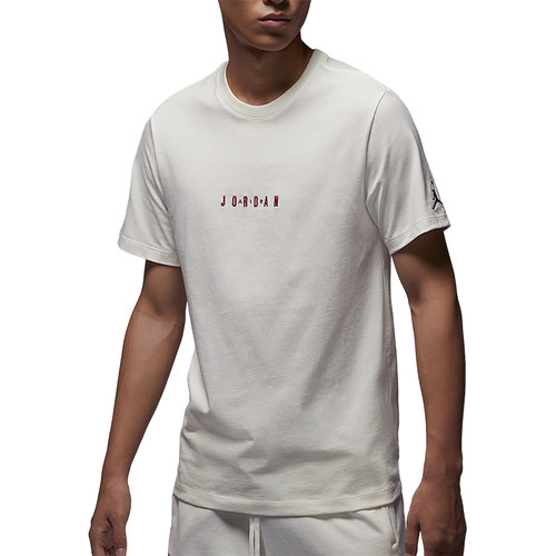 Nike/耐克正品JORDAN 男士宽松透气圆领短袖T恤DM3183-133 - 图3