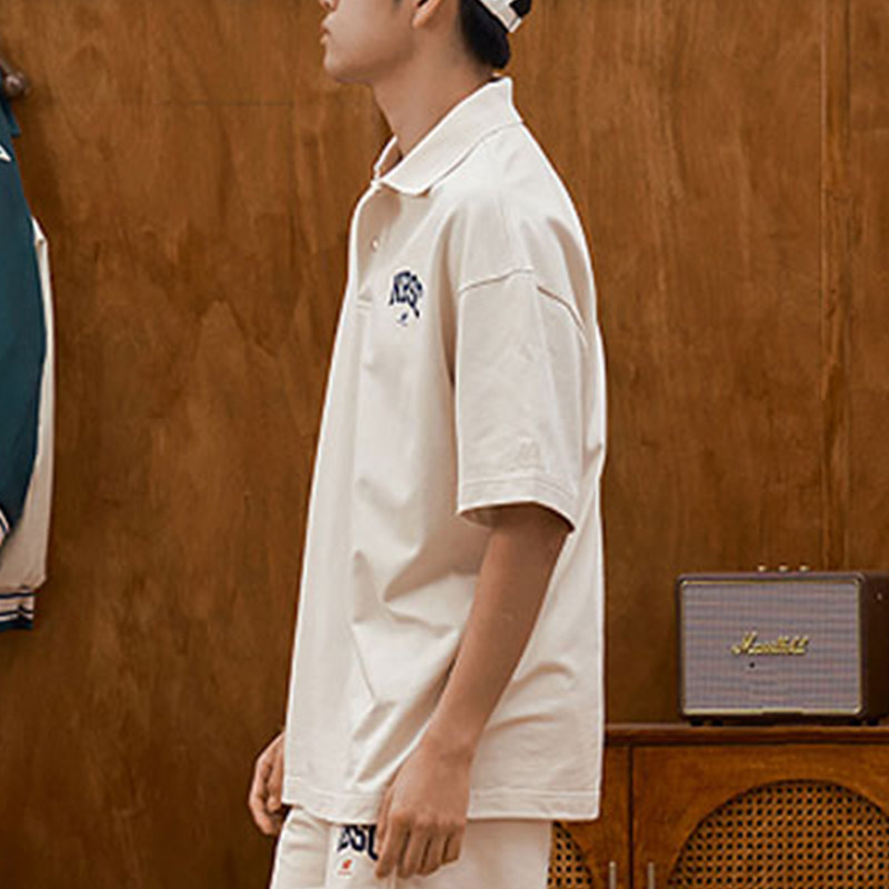 New Balance/NB正品新款男士户外休闲翻领短袖POLO衫5FD25363-CRE,淘宝优惠券,粉丝福利购,淘宝优惠卷