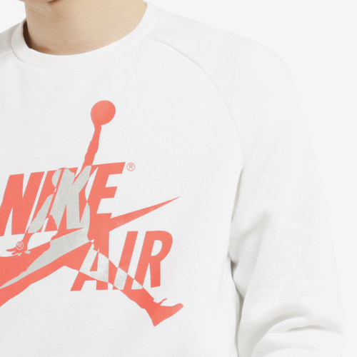 Nike/耐克正品JORDAN男士套头圆领宽松运动休闲卫衣BV6007-100 - 图2