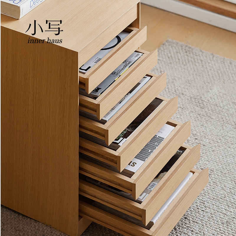小写inner书房办公室文件柜收纳可移动抽屉柜家用客厅角几侧边柜Q,淘宝优惠券,粉丝福利购,淘宝优惠卷
